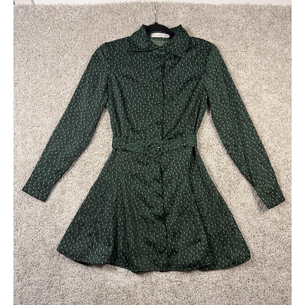 Mango Belt Printed Dress-mini dress size XS